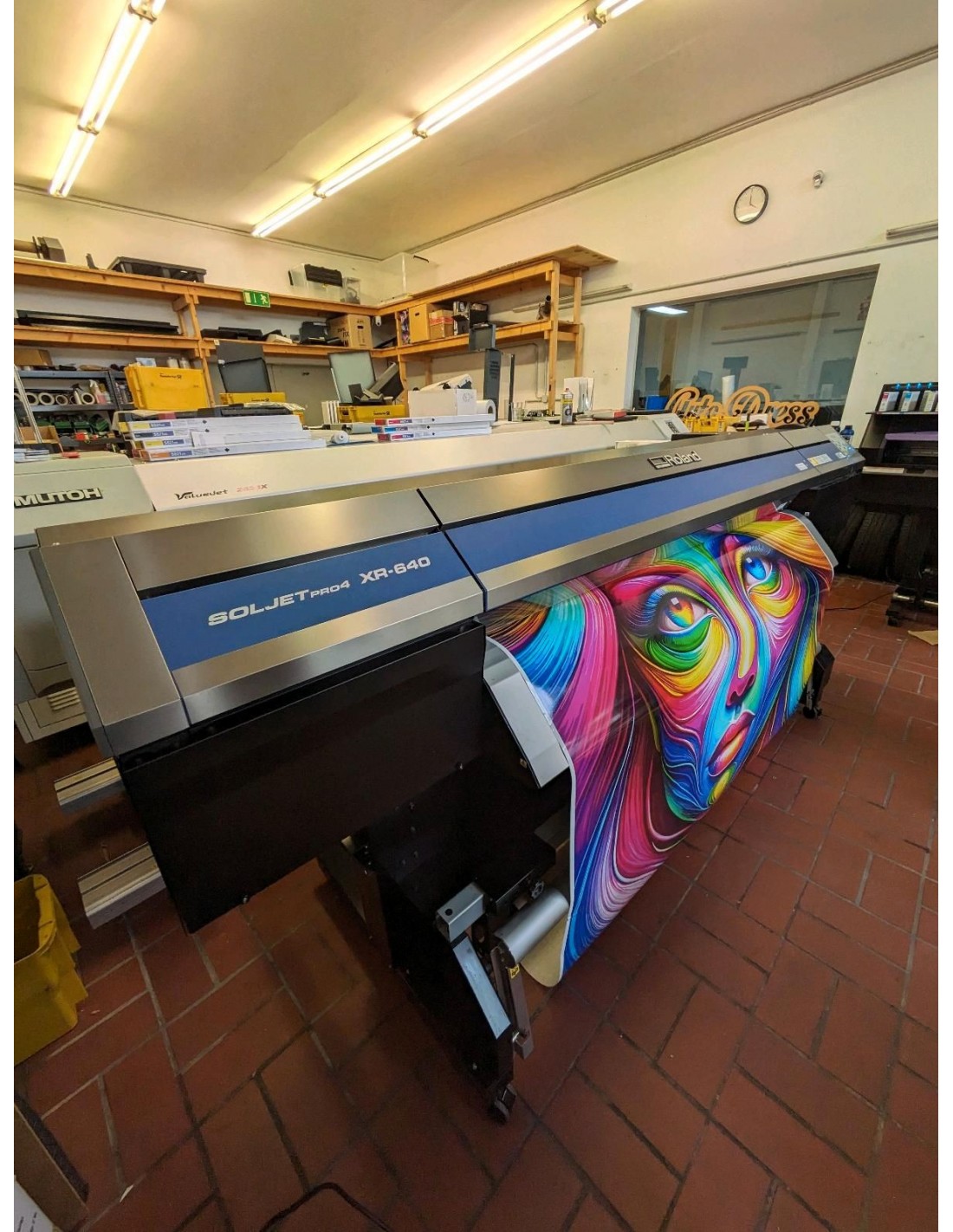 Roland SOLJET PRO4 XF-640 Eco-Solvent Drucker - Gebraucht mit neuem Service
