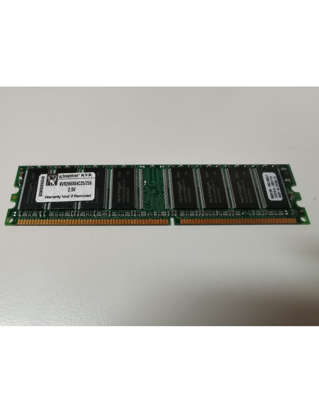 Assy Kingston KVR266X64C25/256