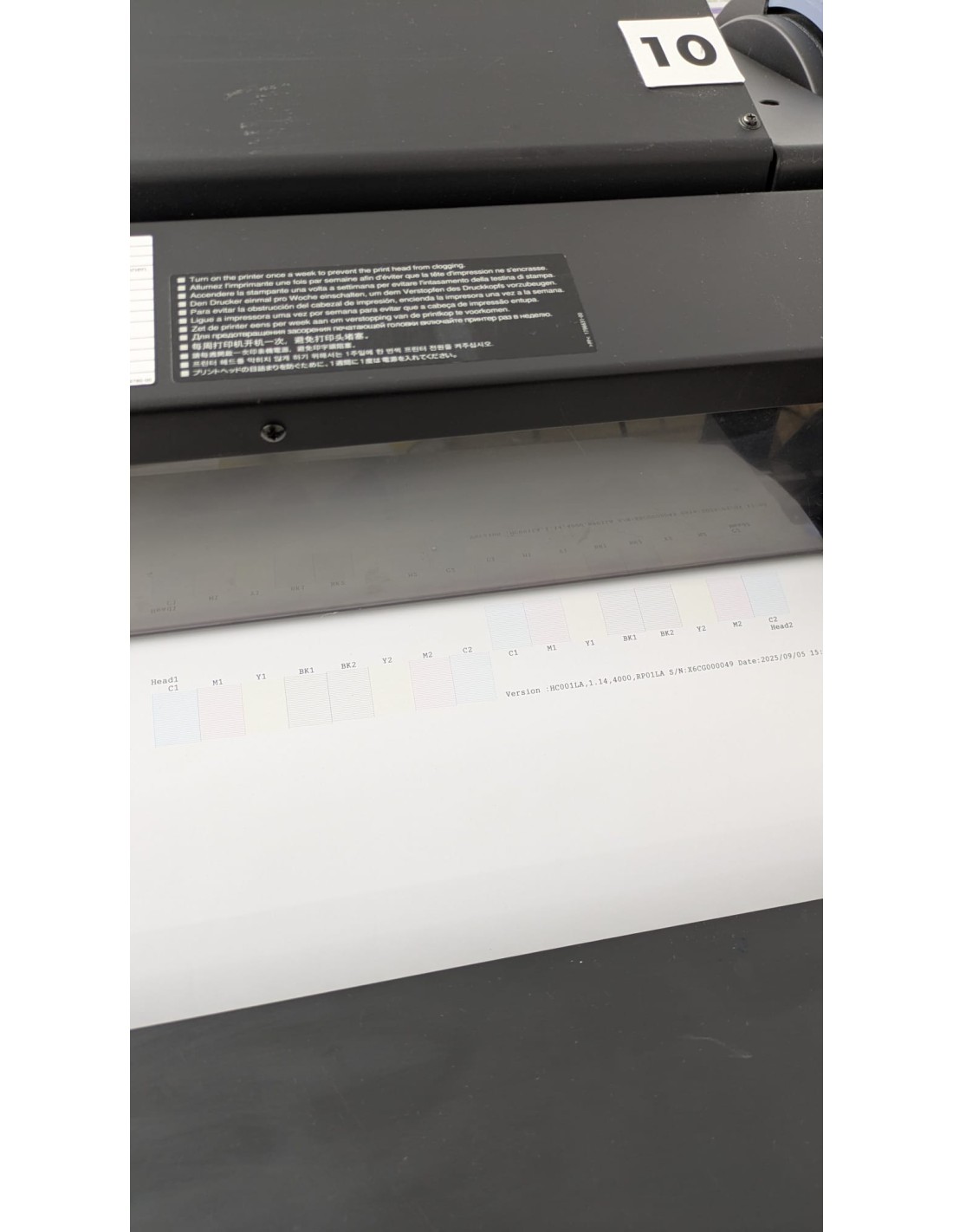 Epson SureColor SC-60600L aus laufendem Service Vertrag - 99% Nozzle