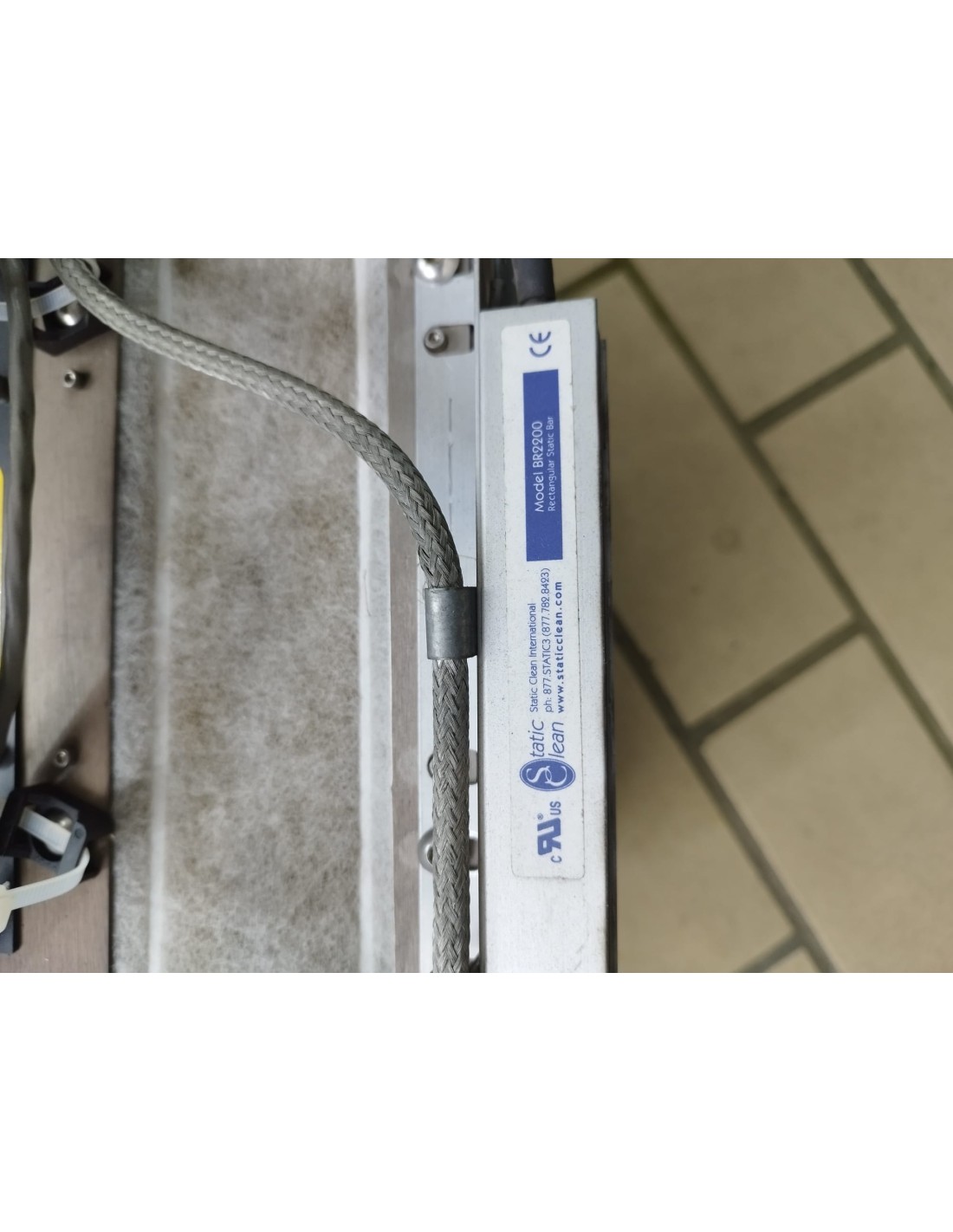 EFI VUTEk UV Lamp Housing Assembly – mit Static Clean BR2200 Ionisierungsstab & Lüfter 45080176