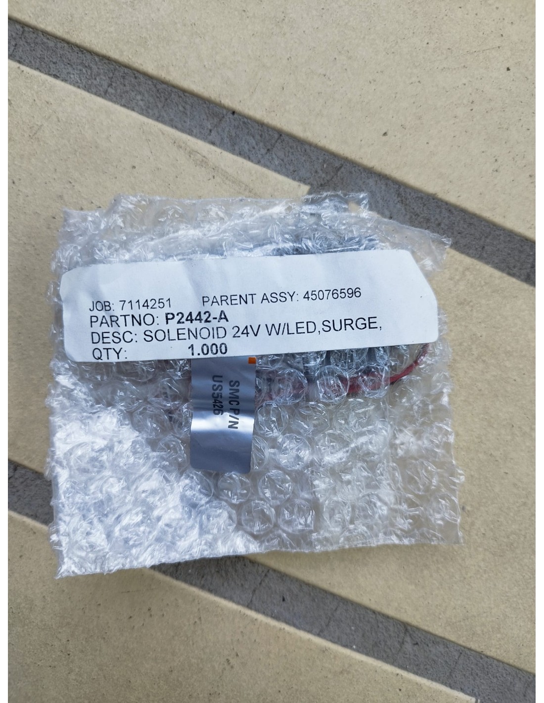 EFI VUTEk Magnetventil 24 V mit LED & Überspannungsschutz – P2442-A