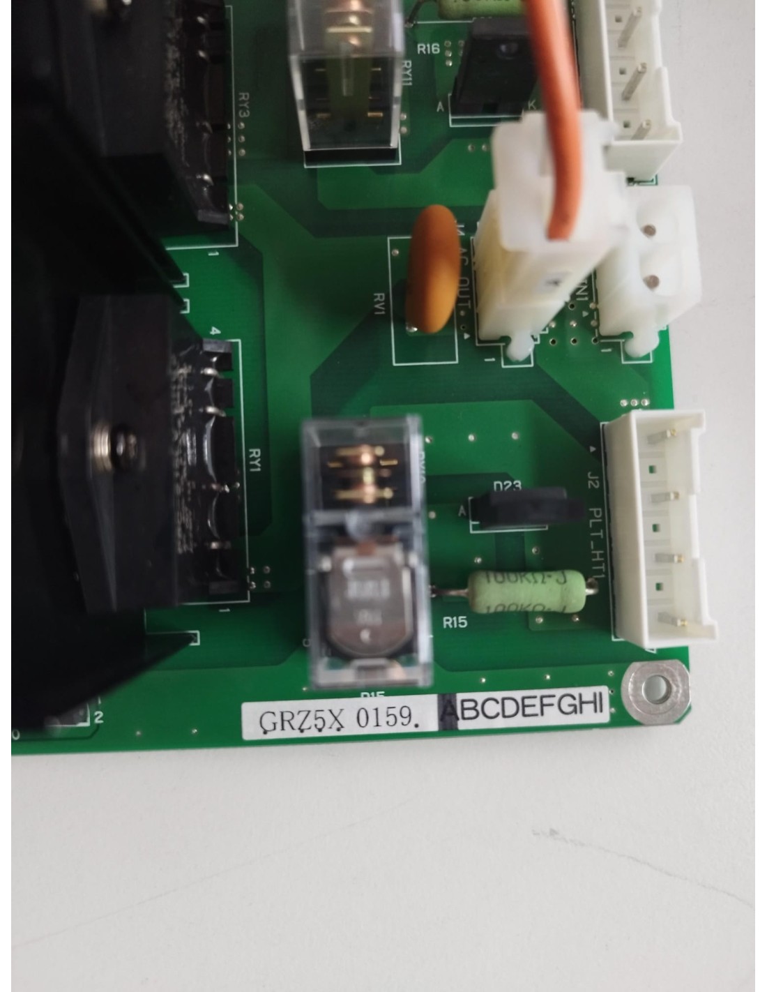 MUTOH – HEATER RELAY3 BOARD – DE-37858 – Relaisplatine für Heizkreise/Lüfter – gebraucht, geprüft