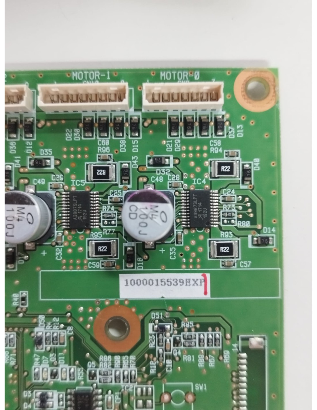 Roland Pump Drive Board SG-540 – 1000015539 – geprüft – EXPUM DRIVE N82-TB51100011