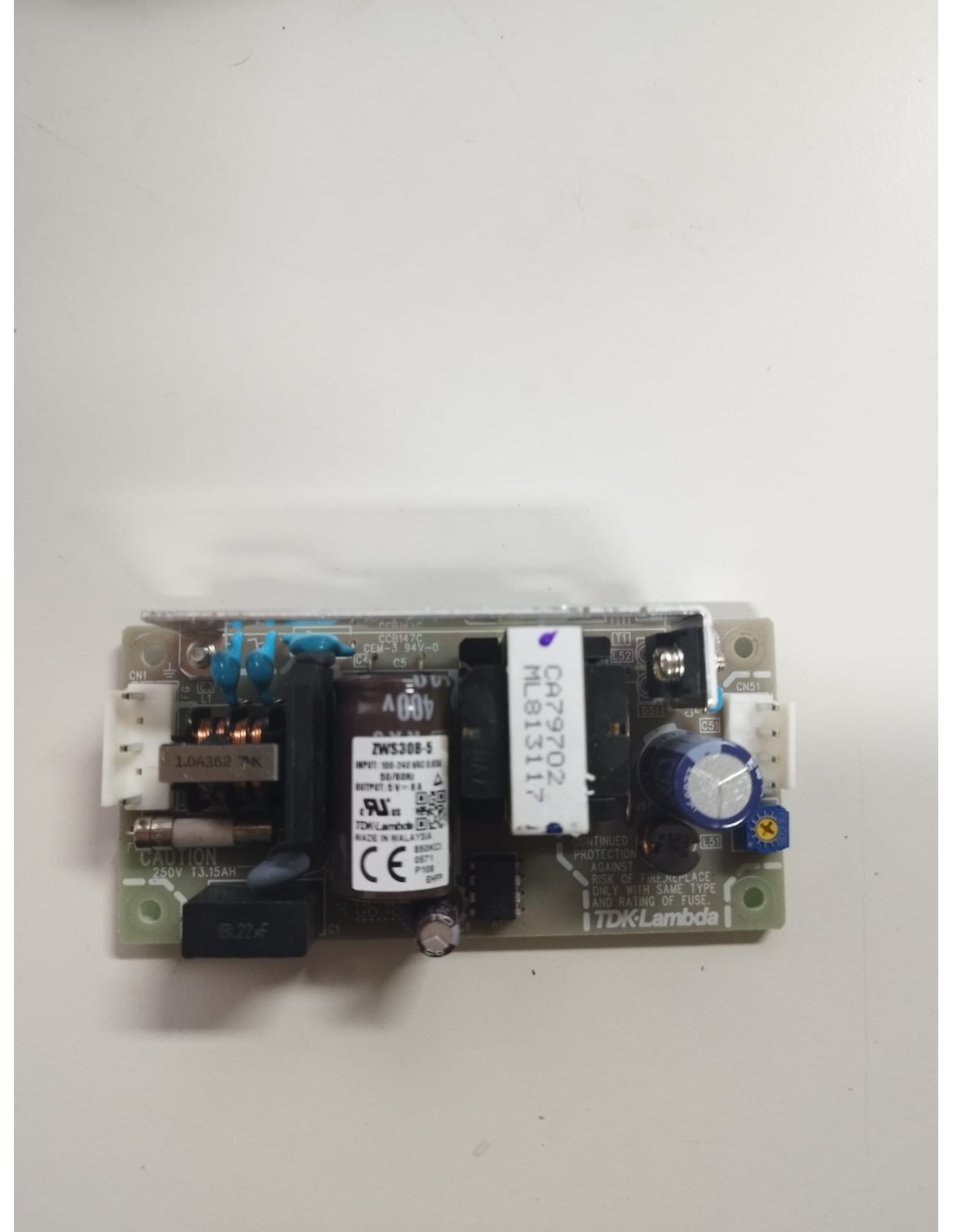 TDK Lambda Netzteil ZWS30B-5 – 5V Power Supply Board – geprüft & funktionsfähig beim Ausbau