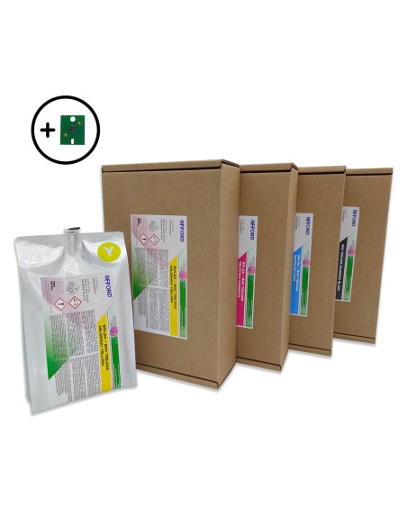 Afford 725 Eco Solvent Tinte 2L Beutel komp. mit Mimaki SS21 MBIS