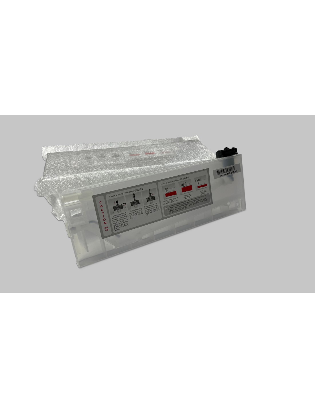 NITE Bulksystem in 2x CMYK für 1,5L Tintenflaschen - NAPI-B1F-4D - Mimaki, Roland, Mutoh